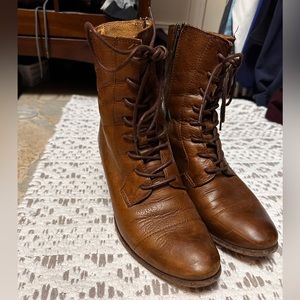 Frye Lace Up Boots